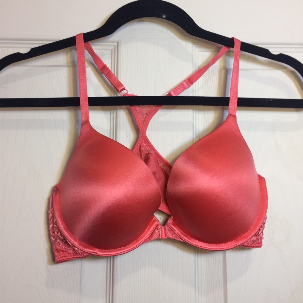 Pink bra